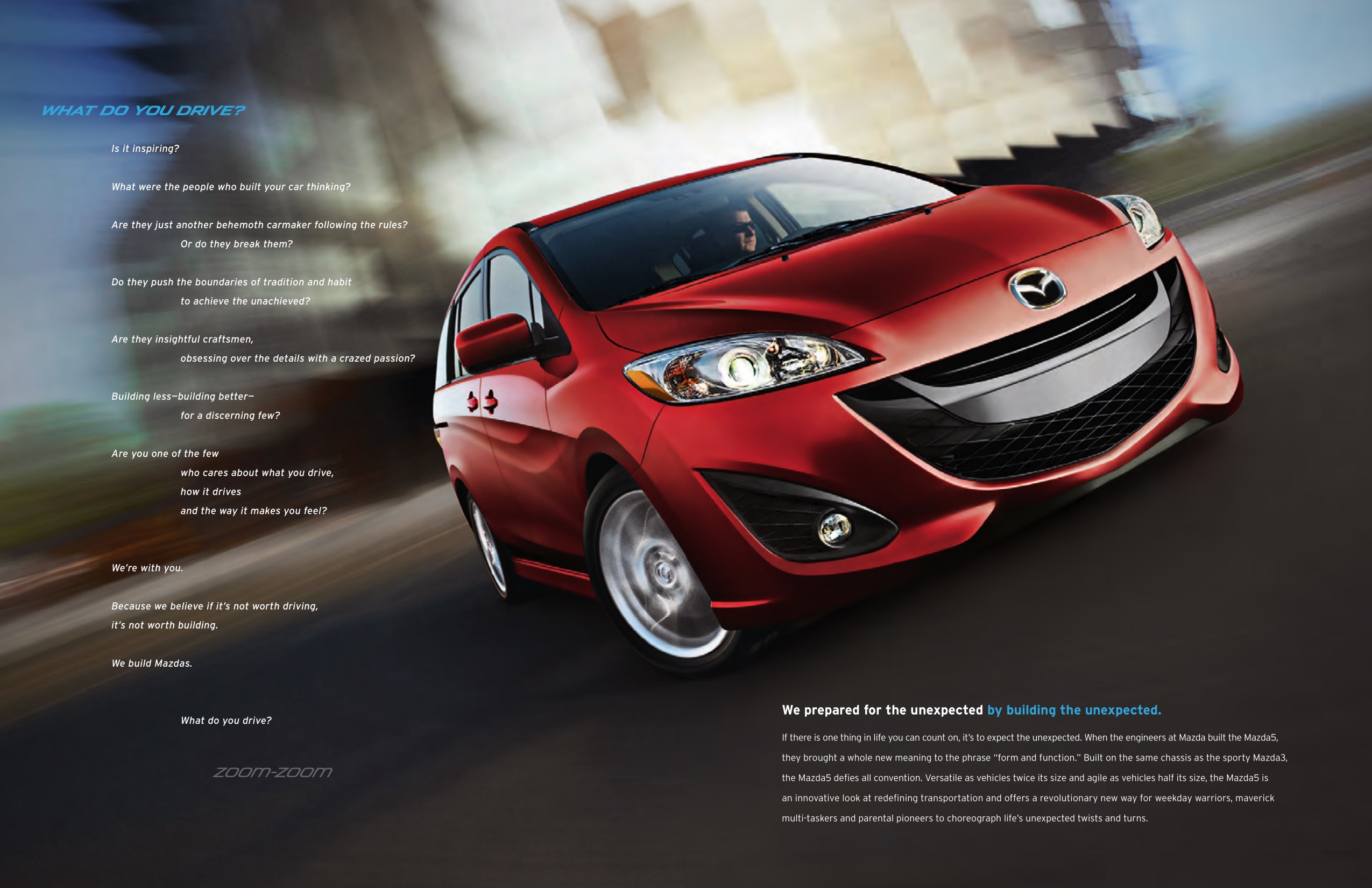 2012 Mazda 5 Brochure Page 4